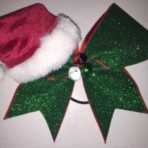 Santa Hat Jingle Bells Bow