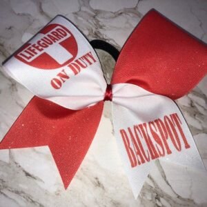 Lifeguard on Duty Sublimated Bow