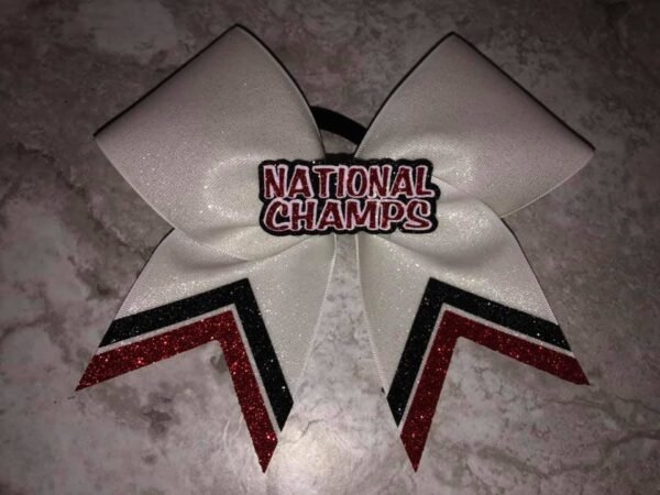 national champ cheer bow