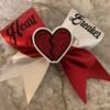 heart breaker cheer bow