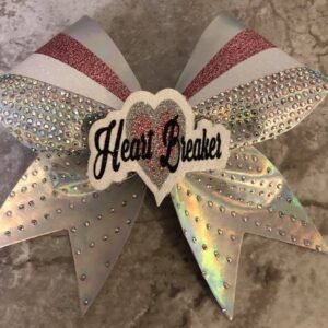 Heart Breaker 3D center cheer bow