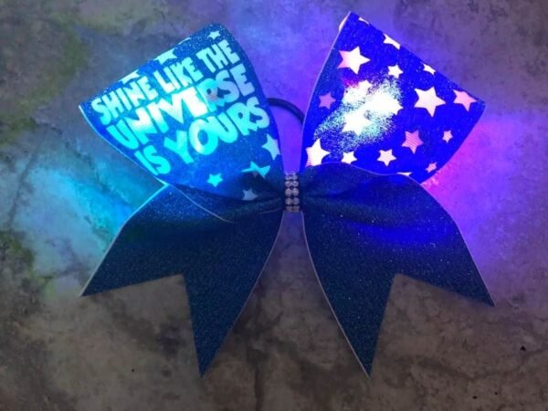 Galaxy Light Up Bow